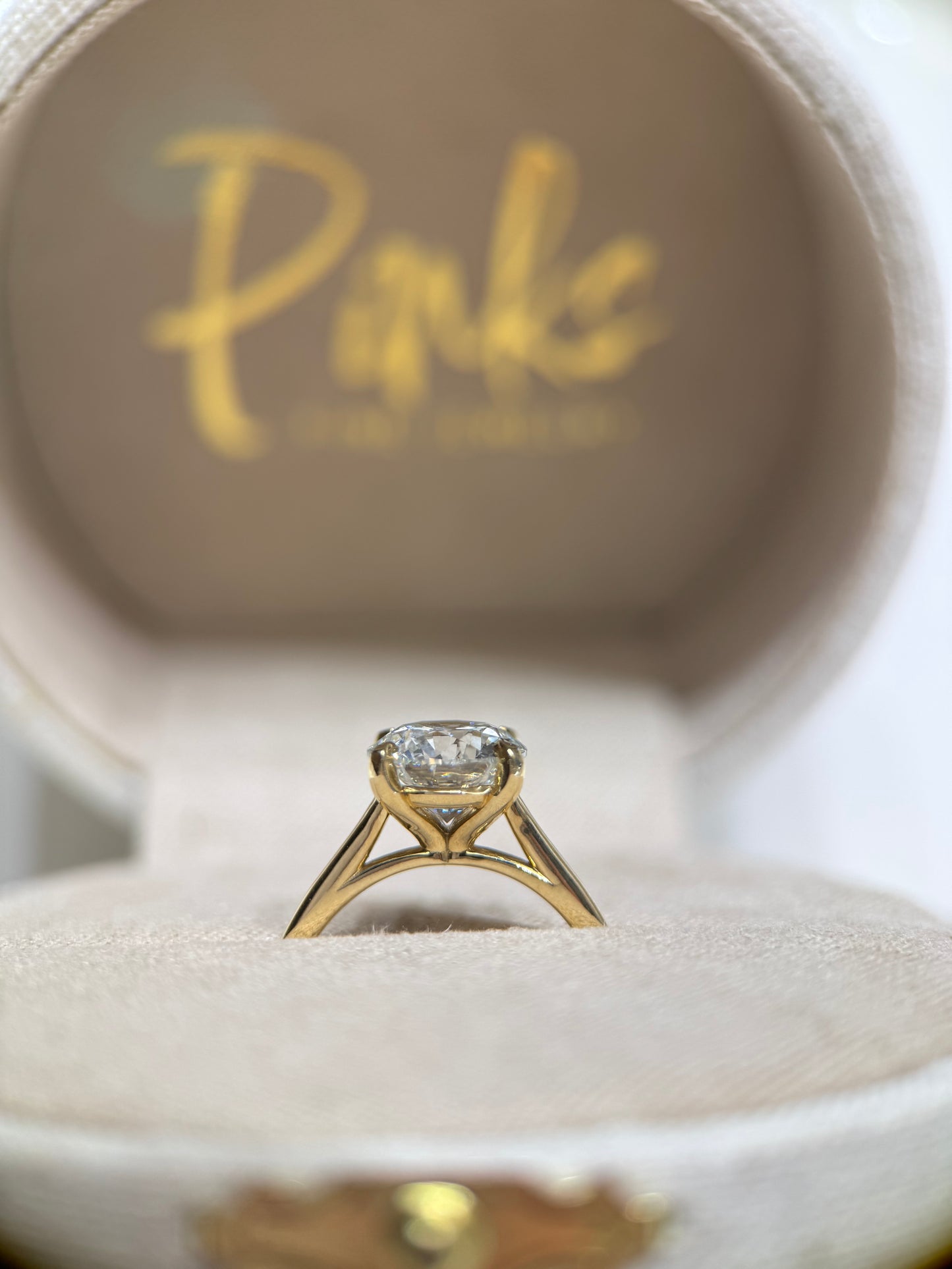 Round Solitaire Engagement Ring