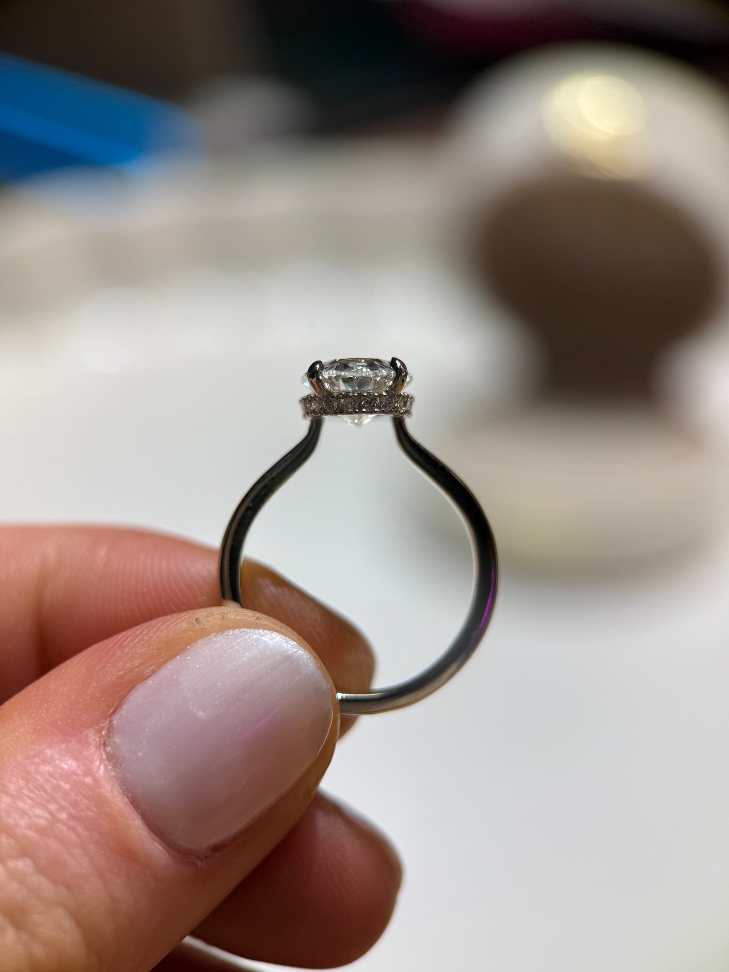 Oval Solitaire Engagement Ring