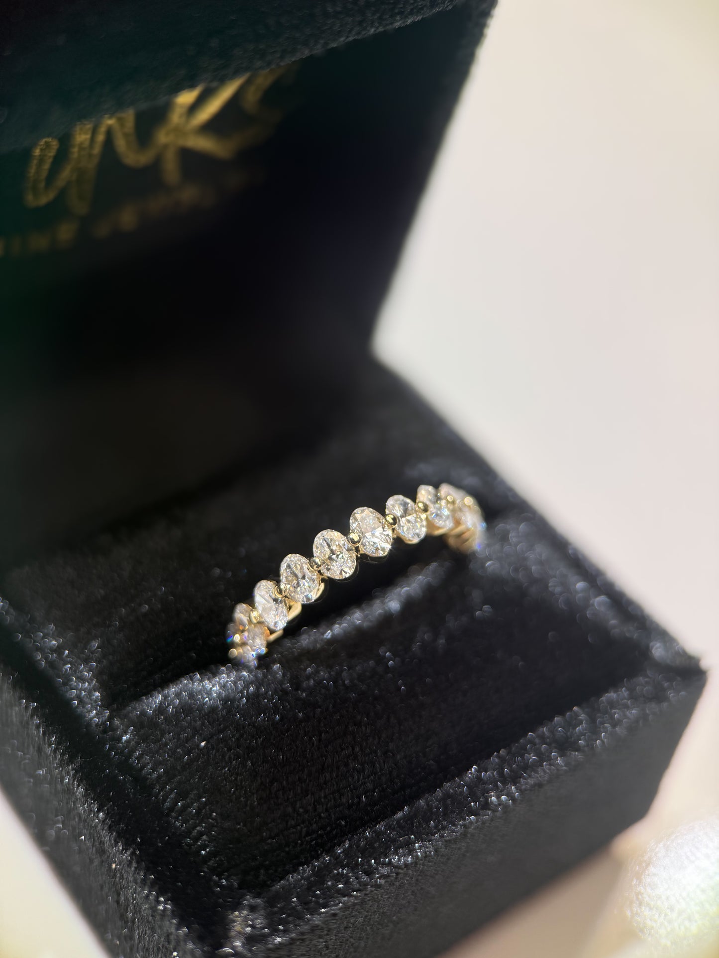 Emma Oval Diamond Band