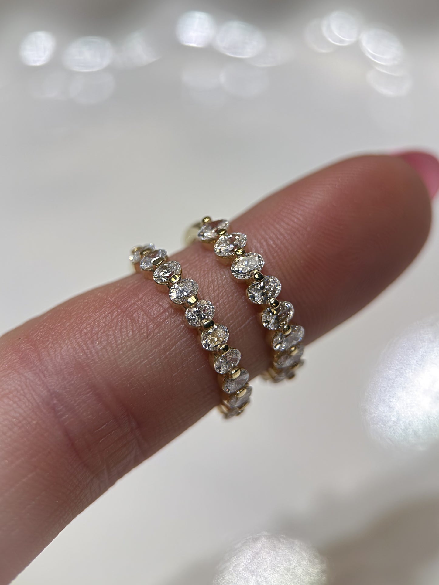 Emma Oval Diamond Band