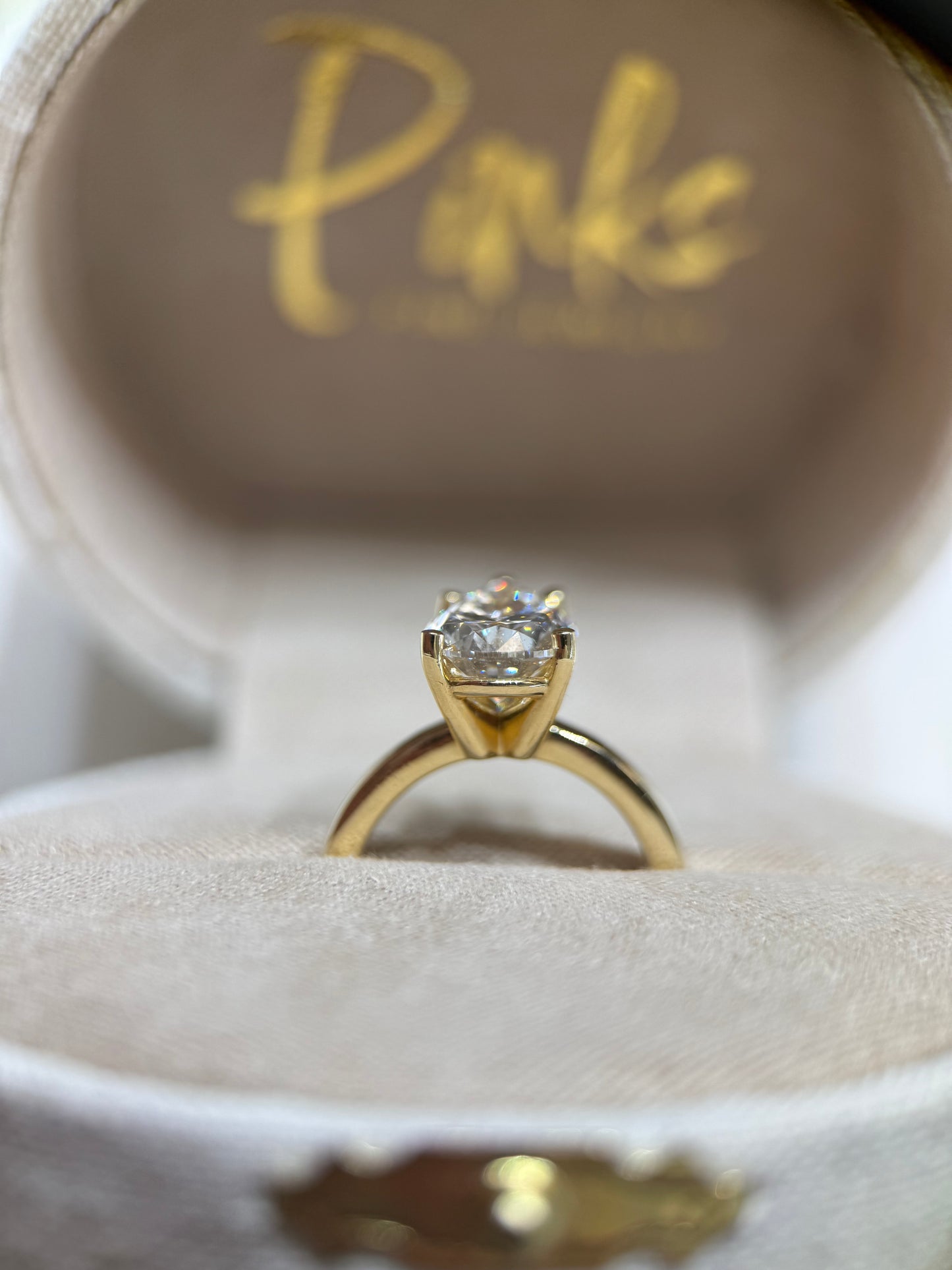 Pear Solitaire Engagement Ring